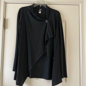 Cable & Gauge Ling Sleeve Top